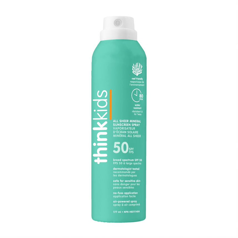 SPF50 Kids Sunscreen Spray