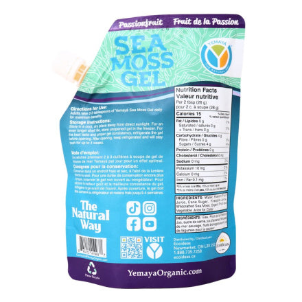 Passionfruit Sea Moss Gel Pouch