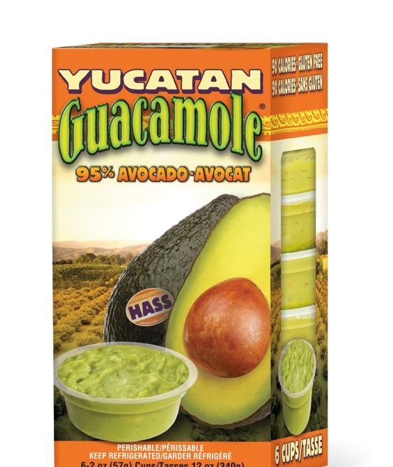 Yucatan Authentic Guacamole Mini Cups