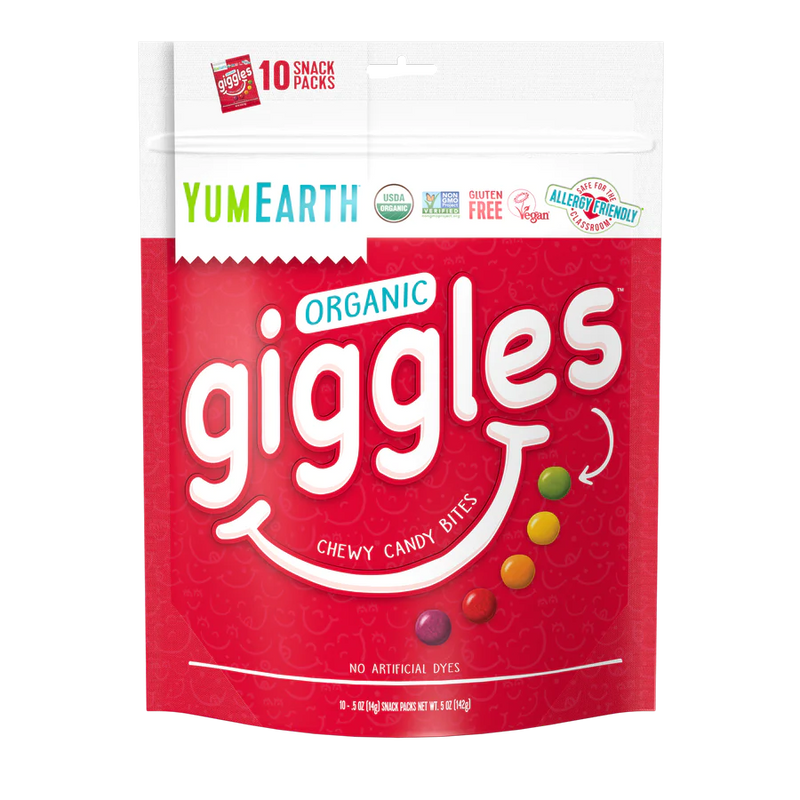 Organic Giggles Chewy Candy Bites