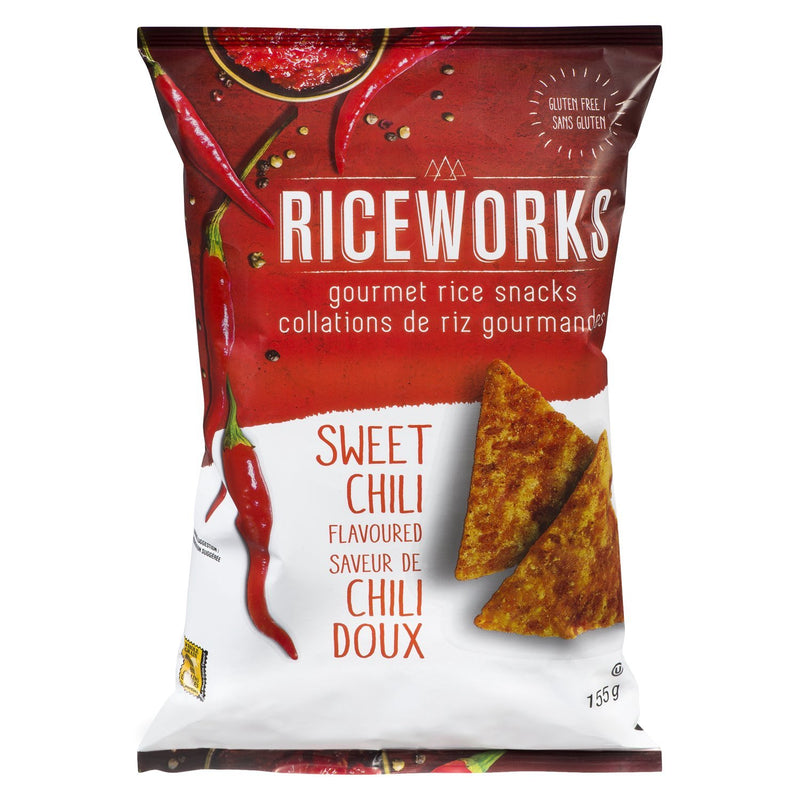 Gluten Free Sweet Chili Rice Snacks