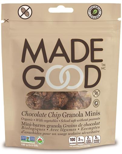 Organic Chocolate Chip Granola Minis