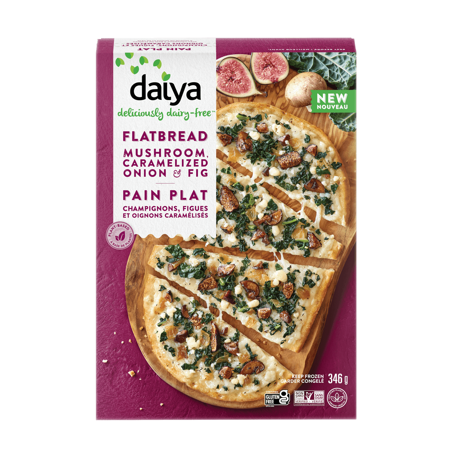 Mushroom, Caramelized Onion & Fig Flatbread