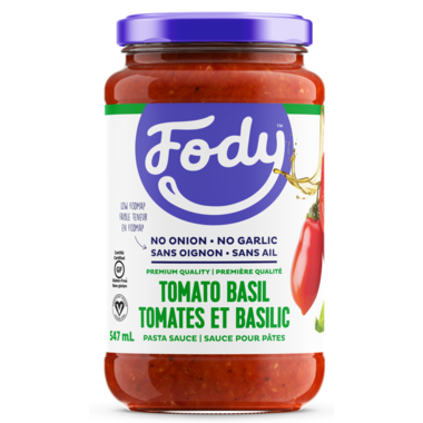 Gluten Free Tomato Basil Sauce