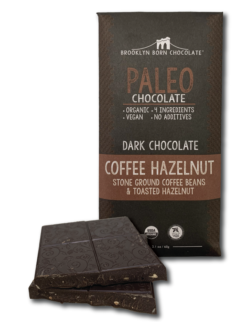 Dark Chocolate Coffee Hazelnut Bar