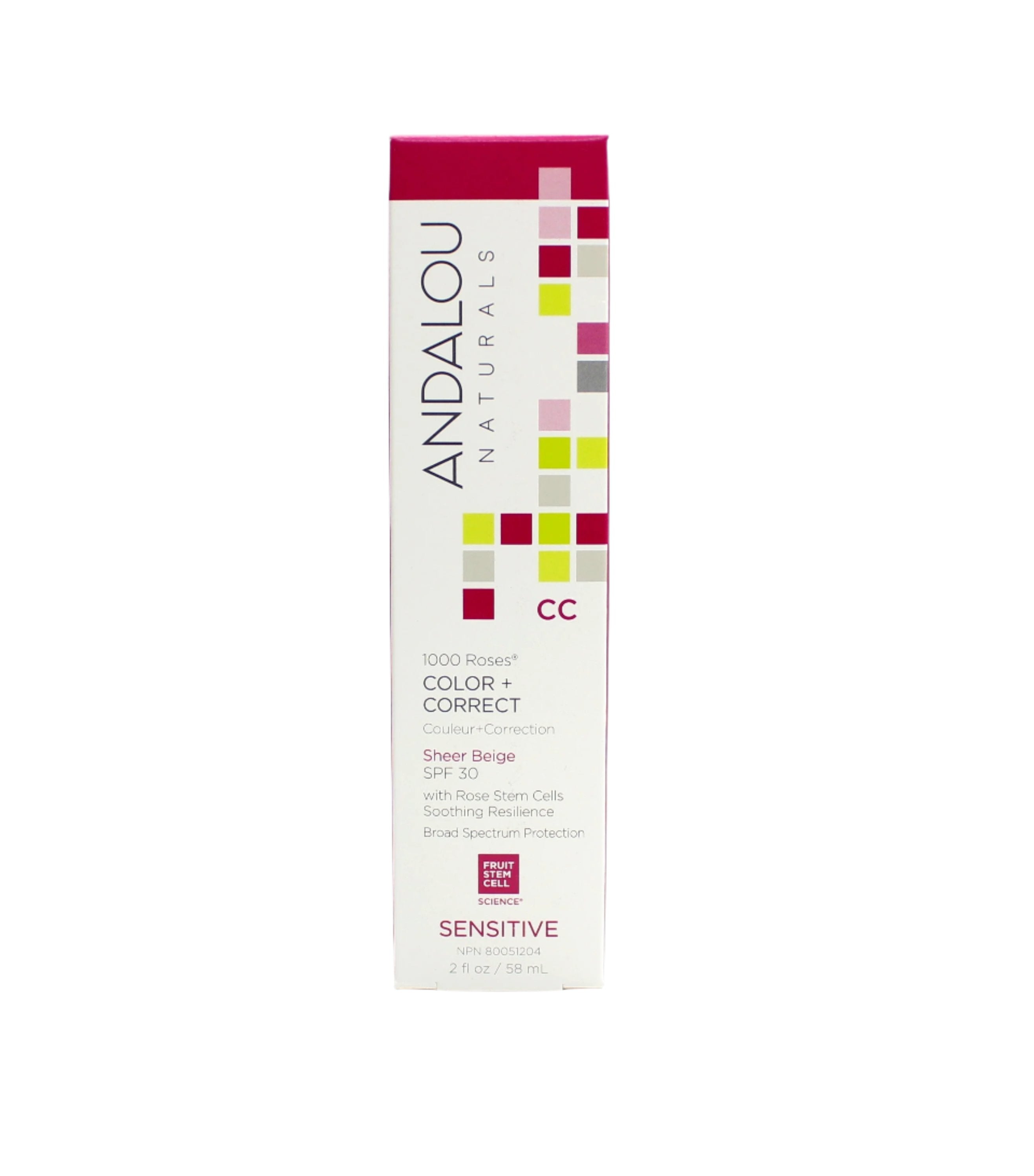 1000 Roses CC Color + Correct Sheer Beige SPF30