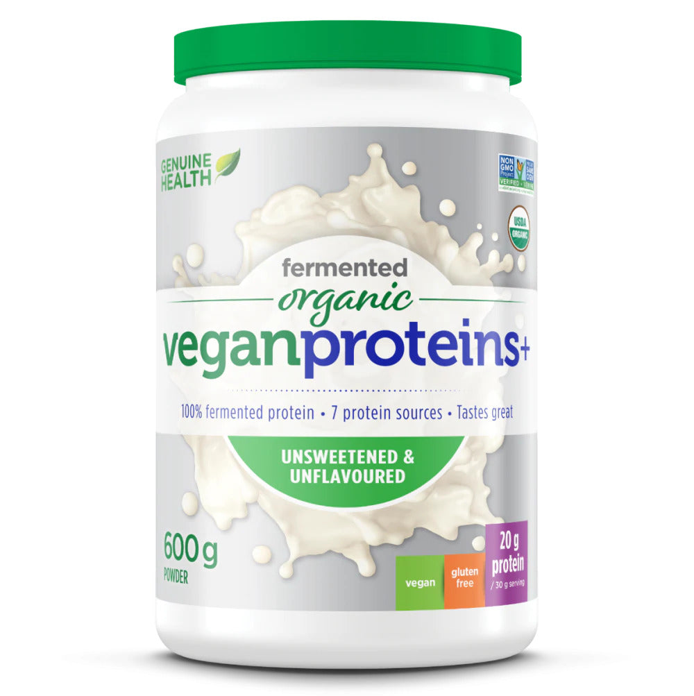 Organic Fermented Vegan Protein - Unsweetened