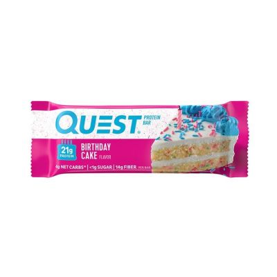 Gluten Free Birthday Cake Protein Bar