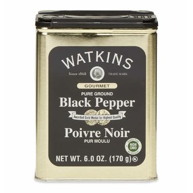 Pure Ground Black Pepper Tin