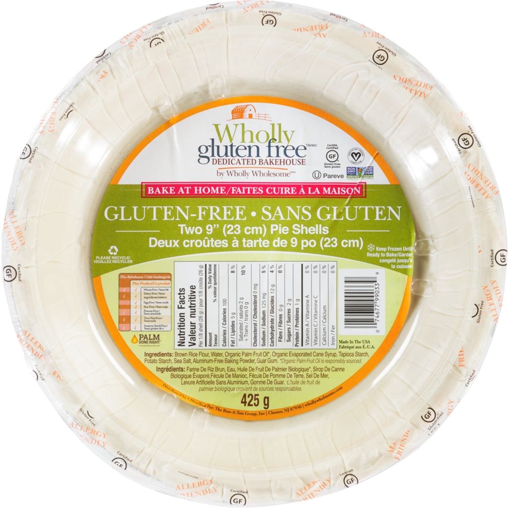 Gluten Free Pie Shell