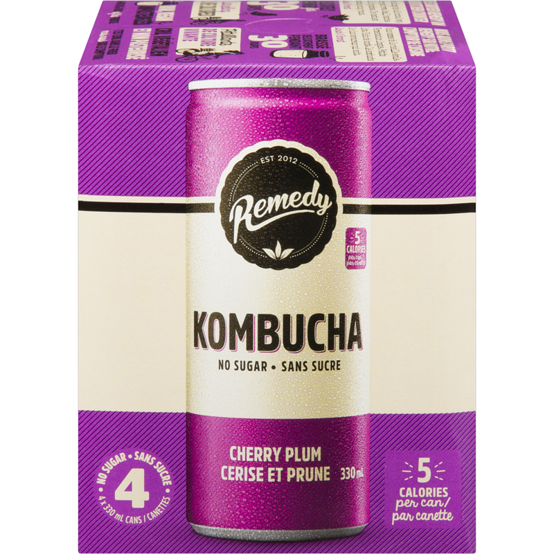 Cherry Plum Kombucha