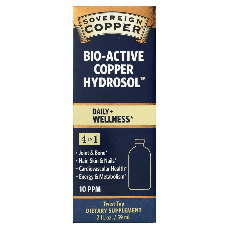 Bio-Active Copper Hydrosol 10PPM