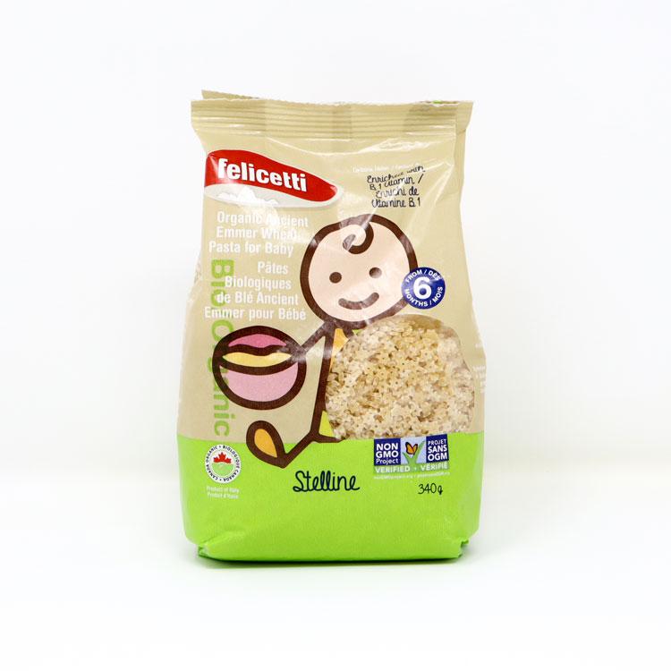 Organic Stelline Pasta For Babies