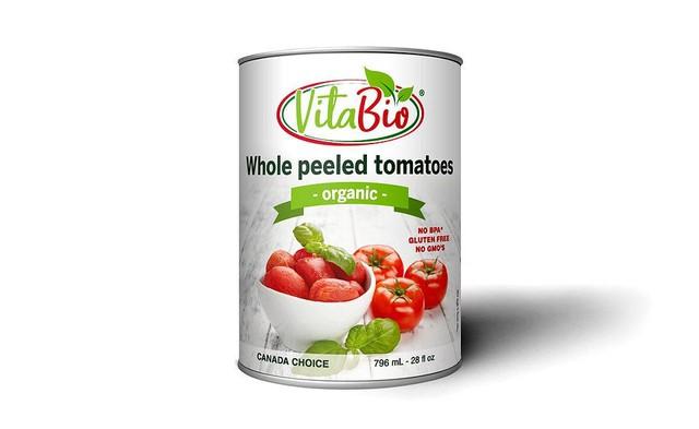 Organic Whole Peeled Tomatoes No Salt