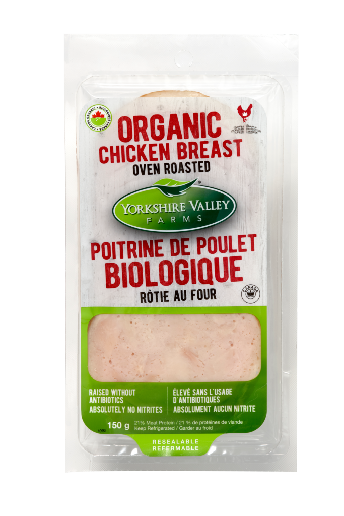 Organic Chicken Breast Slices