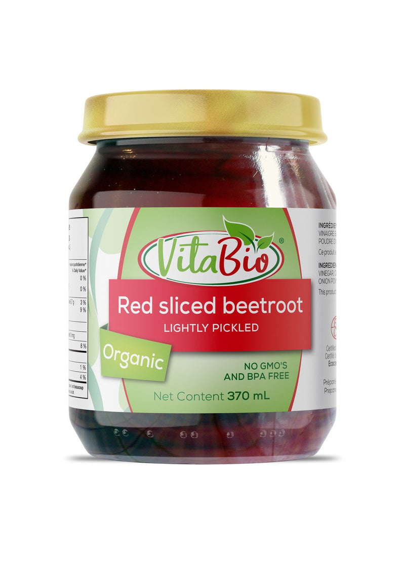 Organic Sliced Red Beets