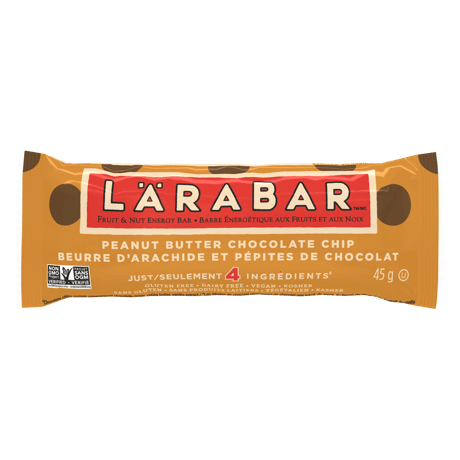 Peanut Butter & Chocolate Chip Fruit & Nut Energy Bar