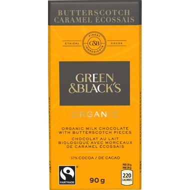 Organic Butterscotch Chocolate Bar