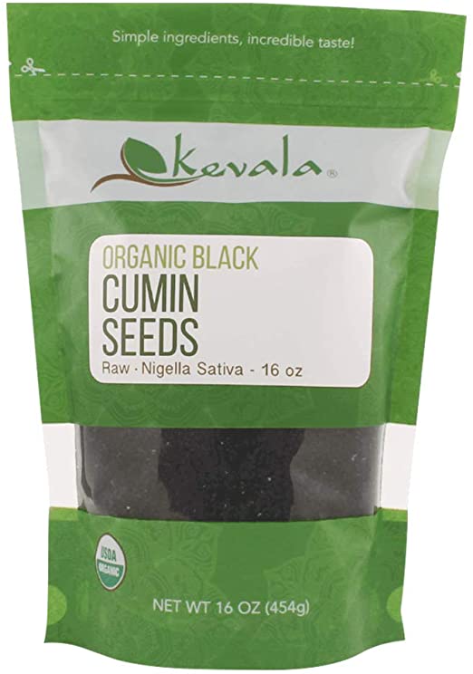Organic Raw Black Cumin Seeds