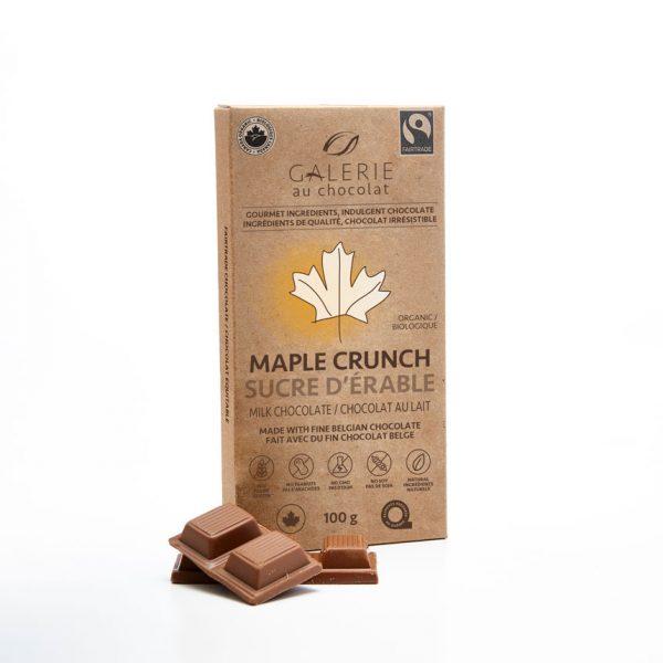 Fairtrade – Milk Chocolate Maple Crunch