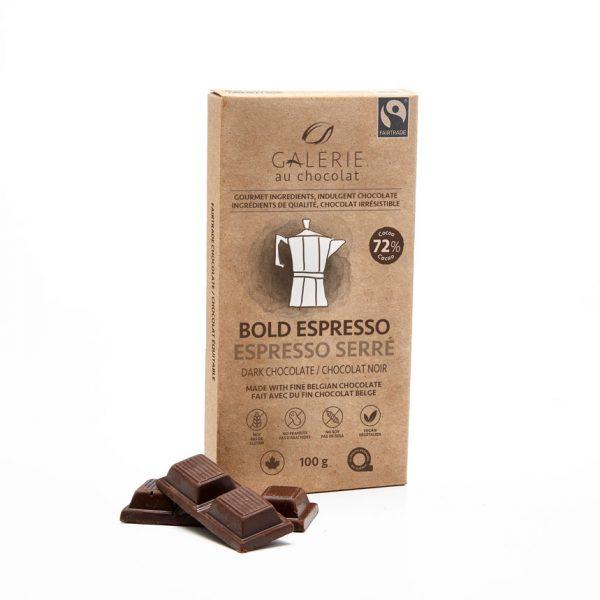 Espresso Dark Chocolate Bar