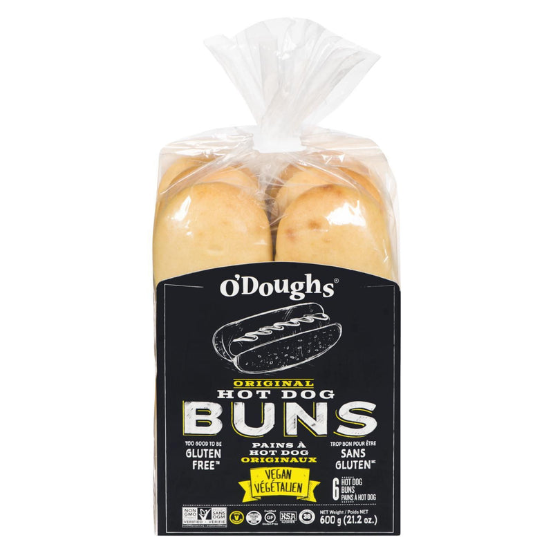 Gluten Free Hot Dog Buns 6pk