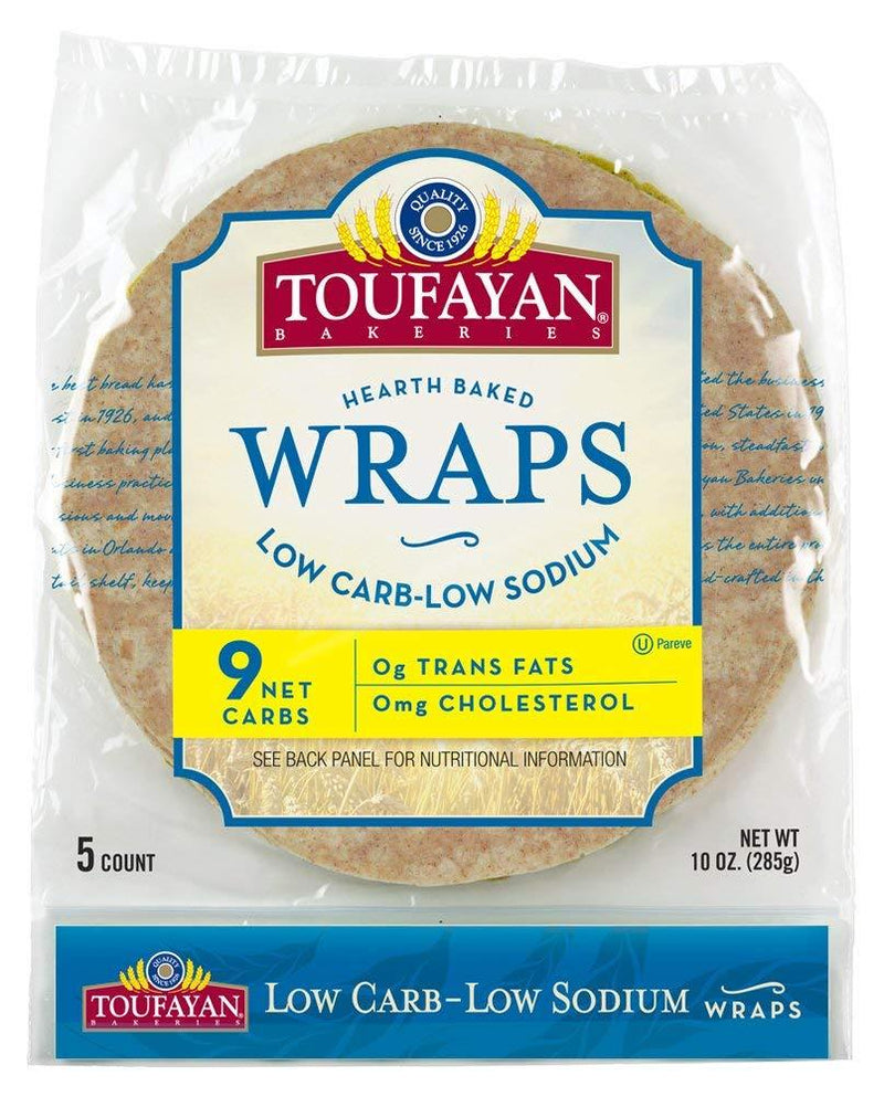 Low Carb - Low Sodium Wraps