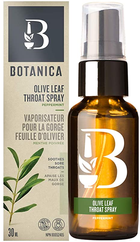 Peppermint Olive Throat Spray