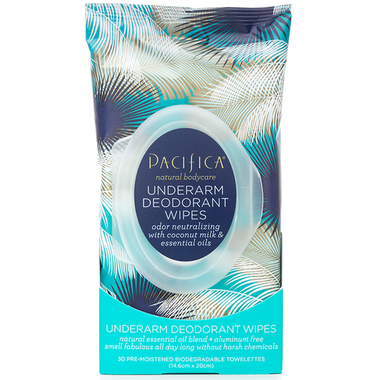 Pacifica Underarm Deodorant Wipes