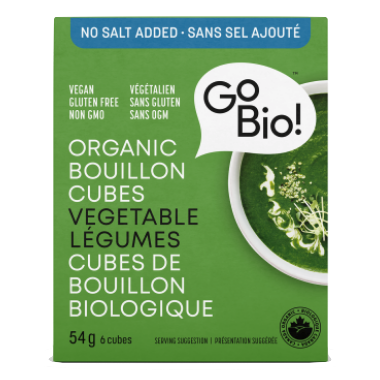 Organic No Salt Vegetable Bouillon Cubes
