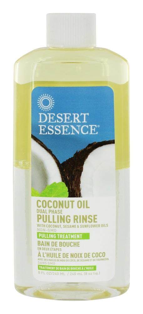 Coconut Oil Pulling Rinse