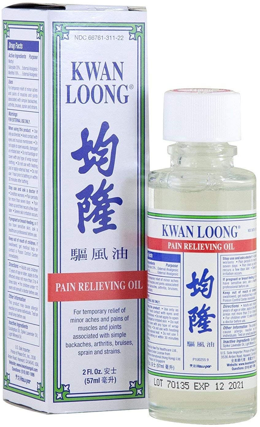 Kwan Loong Oil Muscle Relief
