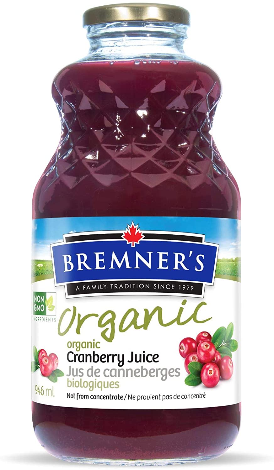 Bremner's Organic Cranberry Juice