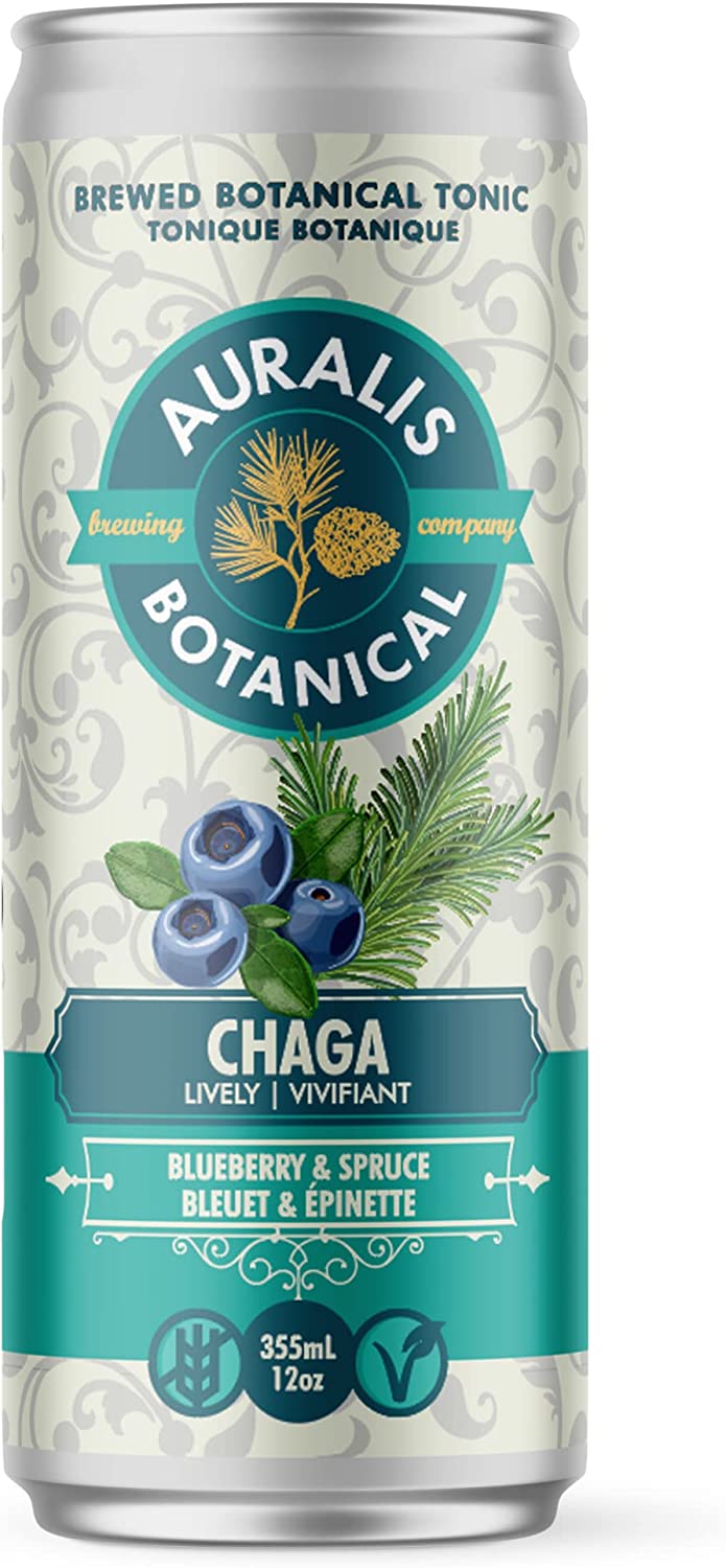 Lively Chaga Botanical Tonic with Blueberry & Spruce