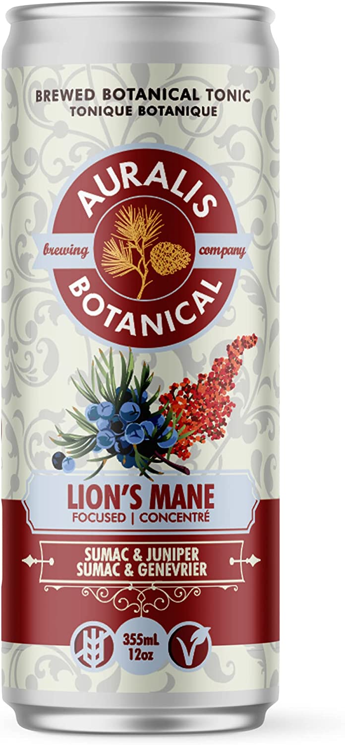 Focused Lion's Mane Botanical Tonic with Sumac & Juniper