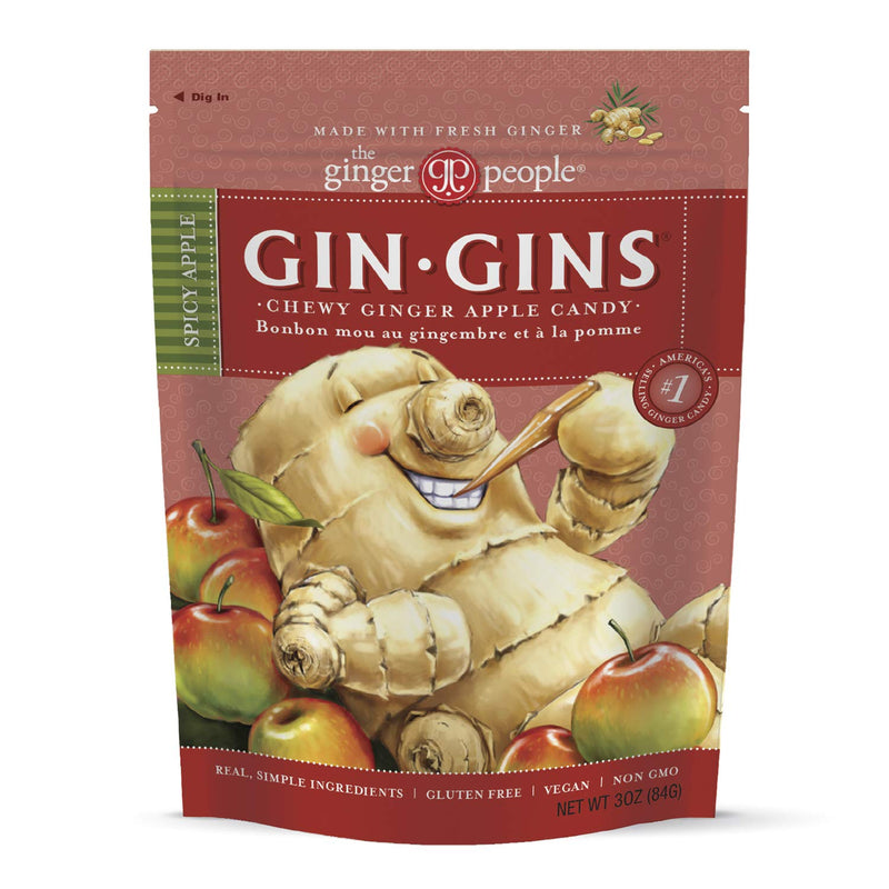 Spicy Apple Gin-Gins Chews