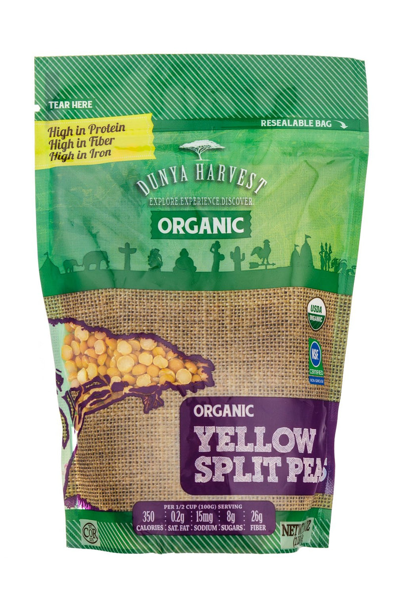 Organic Yellow Split Peas