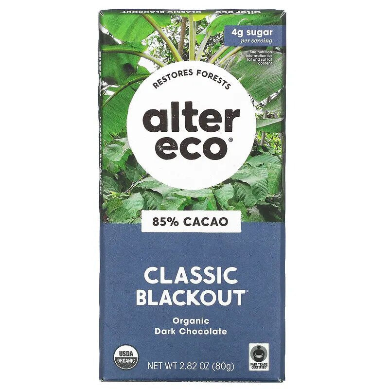 Classic Blackout Organic Dark Chocolate