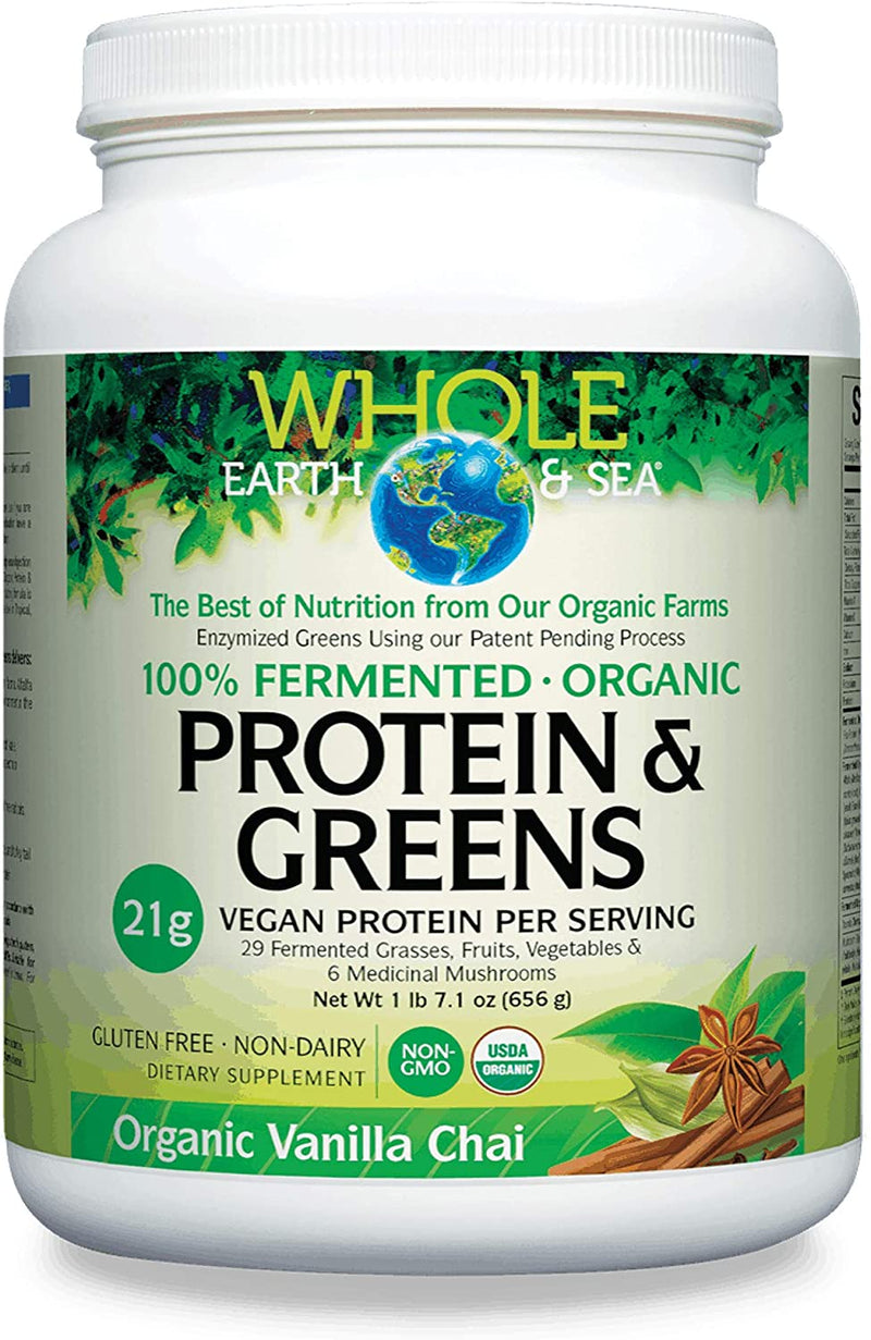 Organic Vanilla Chai Protein & Greens