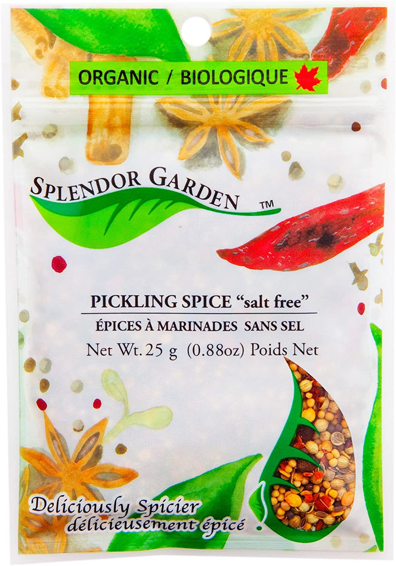 Organic Pickling Spice Salt Free