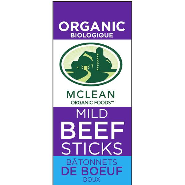 Organic Mild Beef Sticks