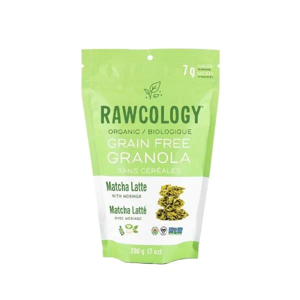 Organic Matcha Latte Crunch Raw Grain Free Granola