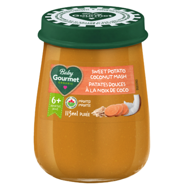 Sweet Potato Coconut Mash Puree