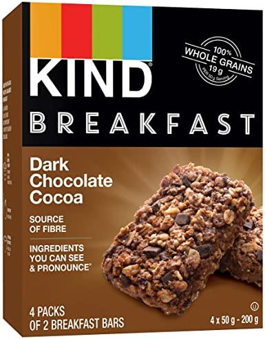 Dark Chocolate Cocoa Breakfast Bars