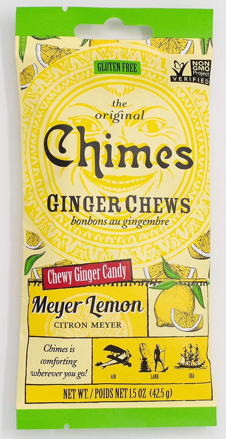 Meyer Lemon Ginger Chews