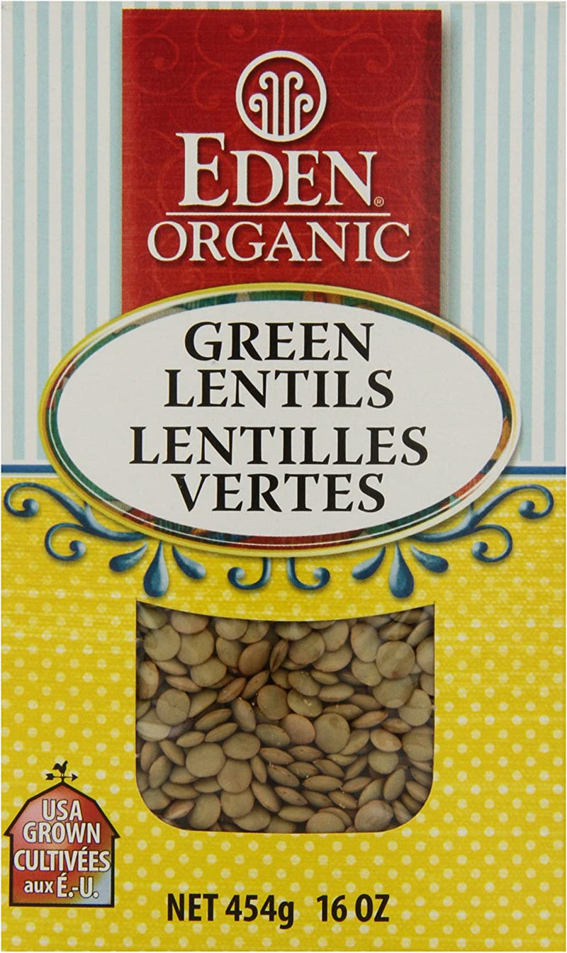 Organic Dried Green Lentils