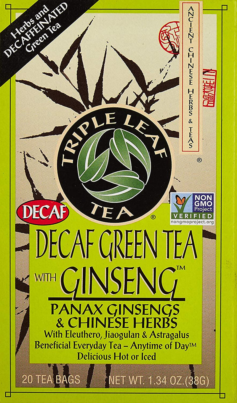 Green Tea With Ginseng Decaf