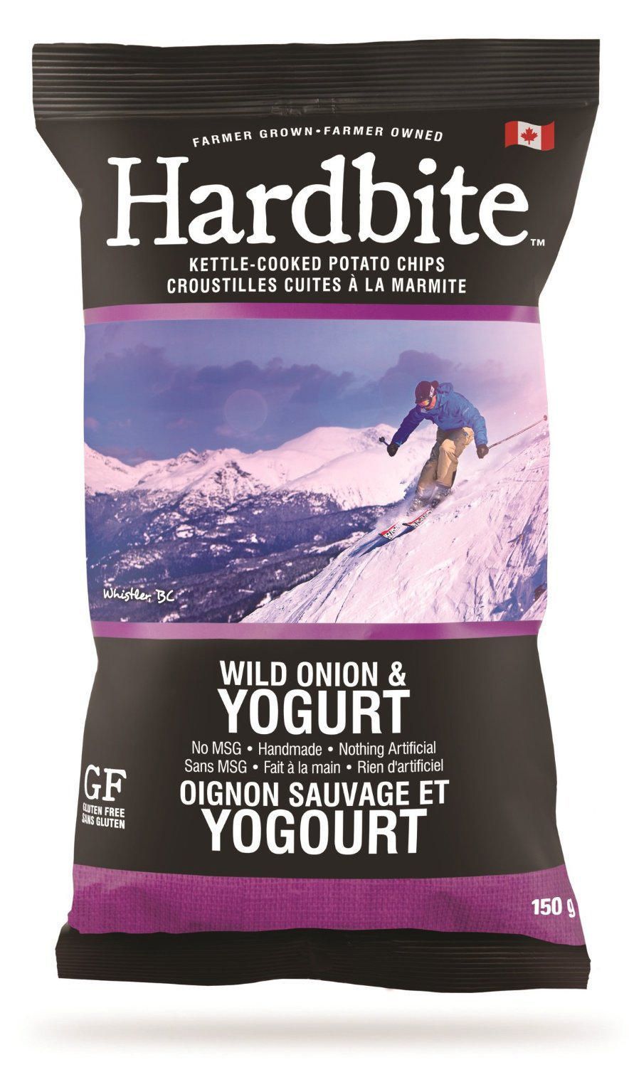 Hardbite Wild Onion & Yogurt Chips