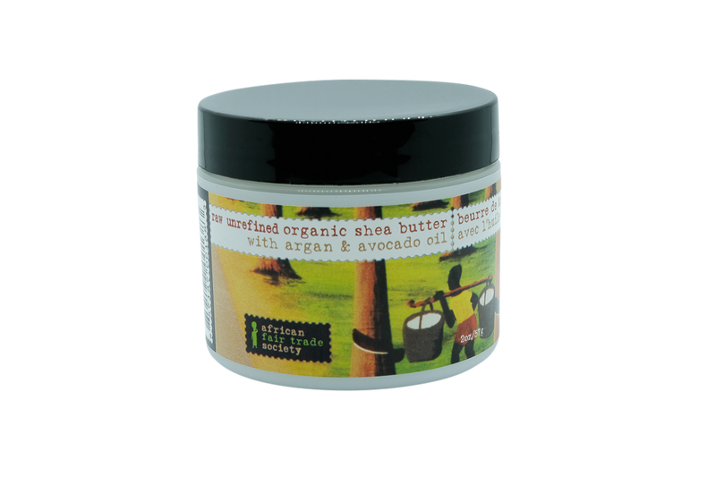 Organic Shea Butter With Argan Unscented