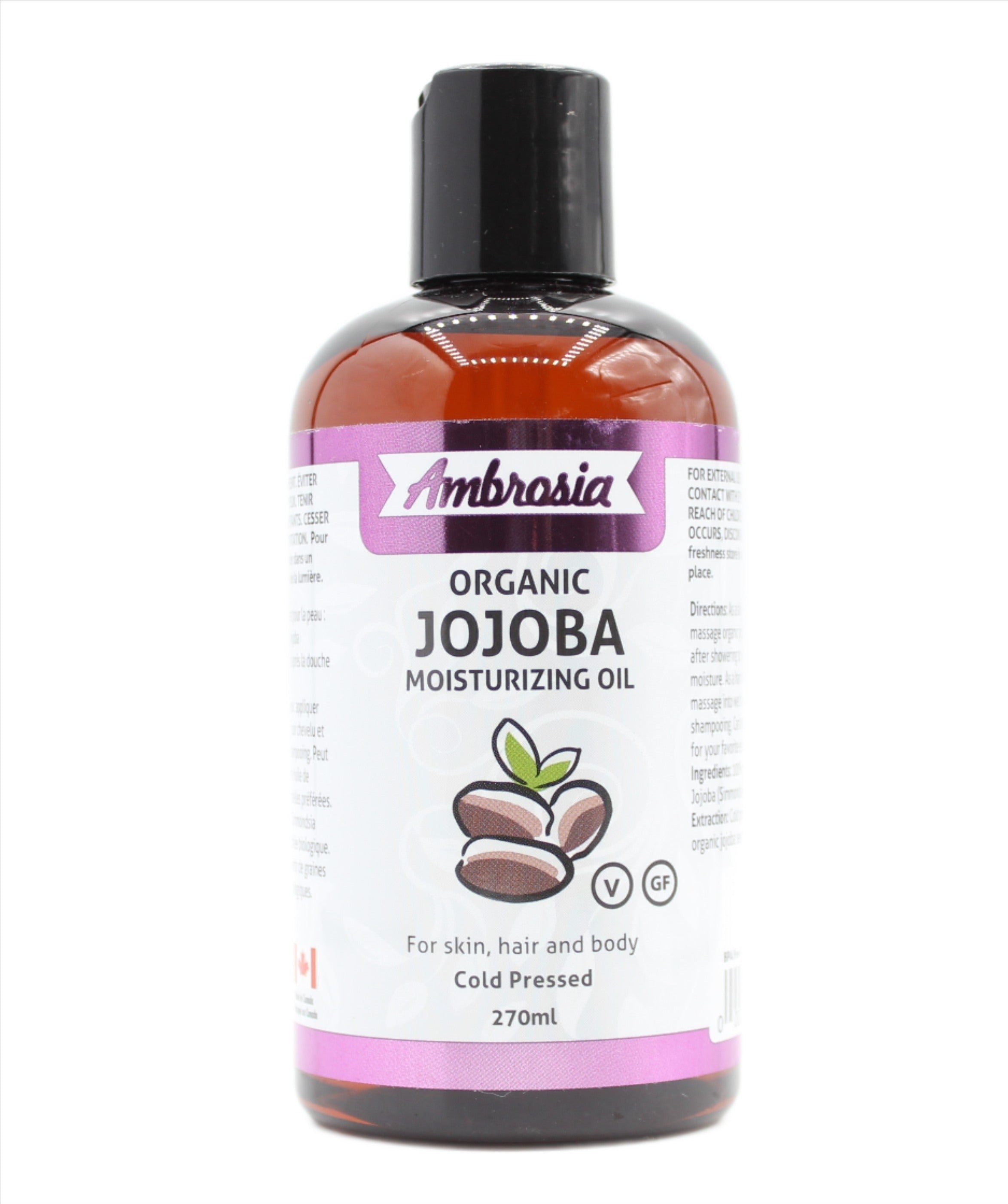 Organic Jojoba Moisturizing Oil